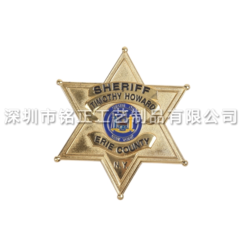 巴彥淖爾金屬警章